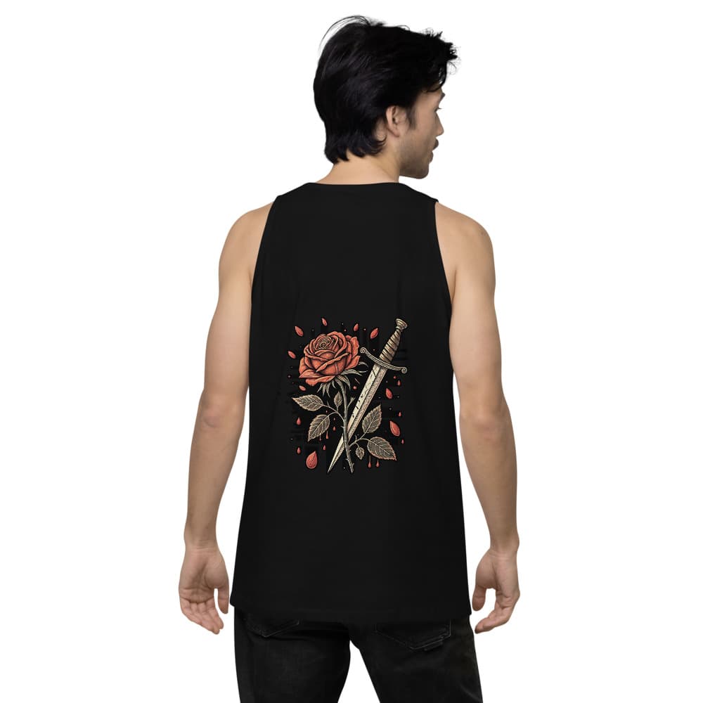 Drift × Dagger Rose — Black Graphic Tank