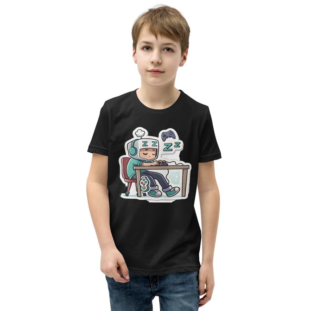 Drift × AFK — Kids Black Gamer Graphic Tee