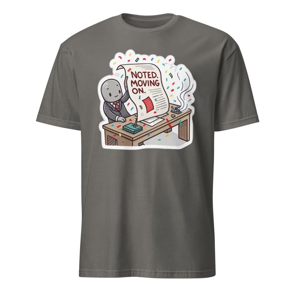 Drift × Unbothered Invoice — Charcoal Graphic Tee