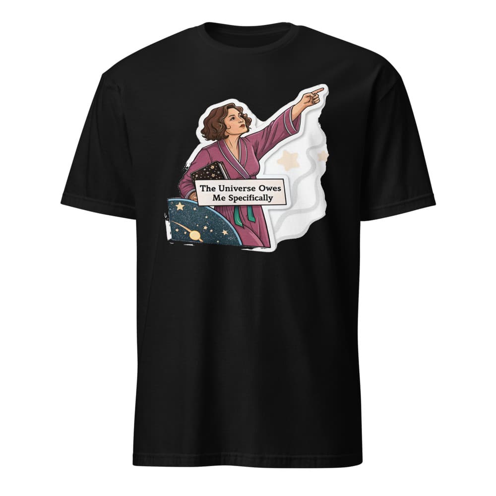 Drift × Delulu Daily Planner — Black Meme Tee