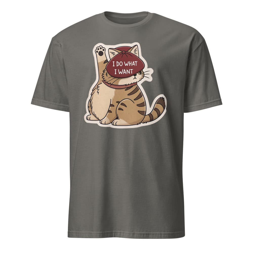 Drift × Paw-don My French — Charcoal Meme Tee