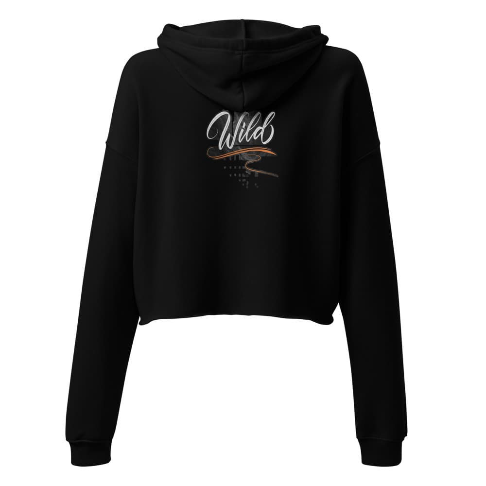 Drift × Wilder — Cropped Hoodie Black